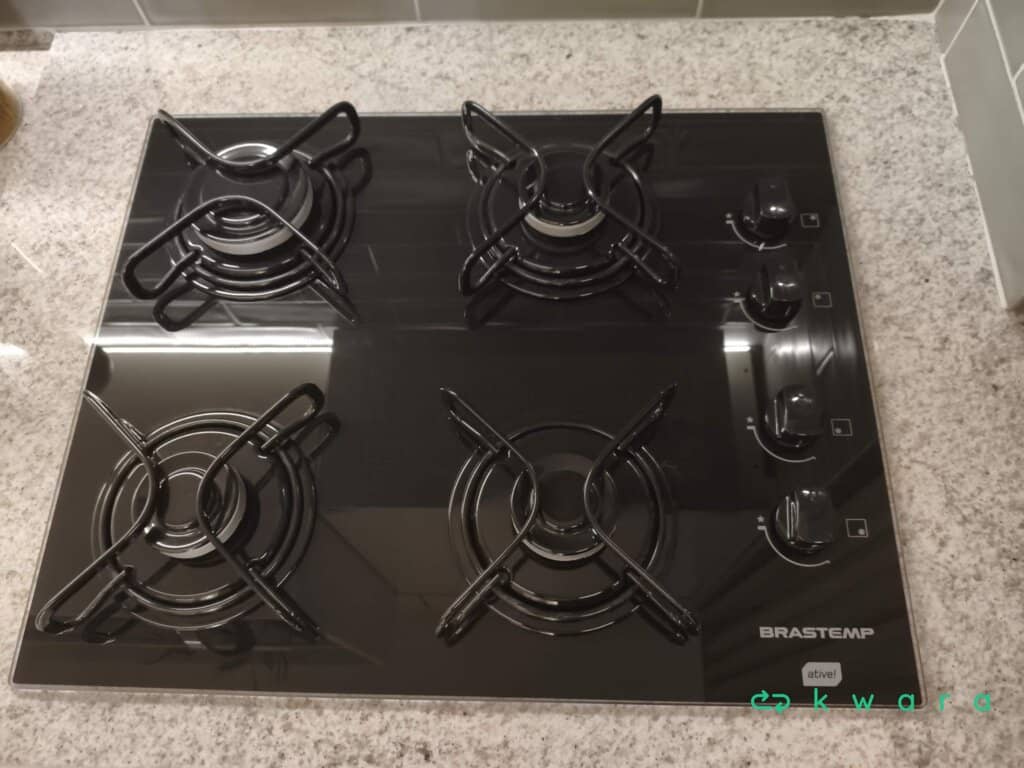 Cooktop 4 Bocas Brastemp - foto 1