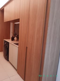Armário com Portas Falsas, Pedra com Cuba, Torneira e Gabinete 2 Portas - foto 3