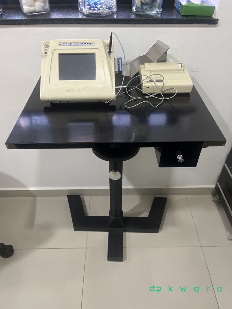PAC Scan 300Ap digital biometric e mesa de apoio - foto 2