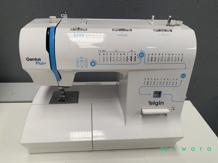 Inversor de tensão, máquina de gelo portátil inox e máquina de costura reta Elgin genius plus - foto 2