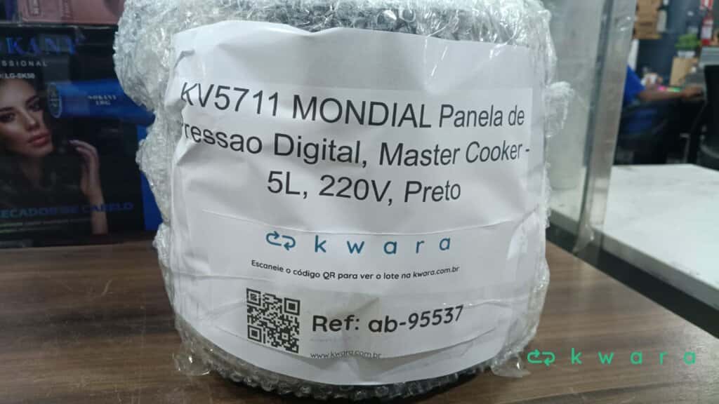 Panela de pressão Master cooker 5l 220v - Saldo B - KV5711 - foto 4