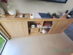 Armário baixo com 2 portas de correr (não inclui decoração) - foto 2