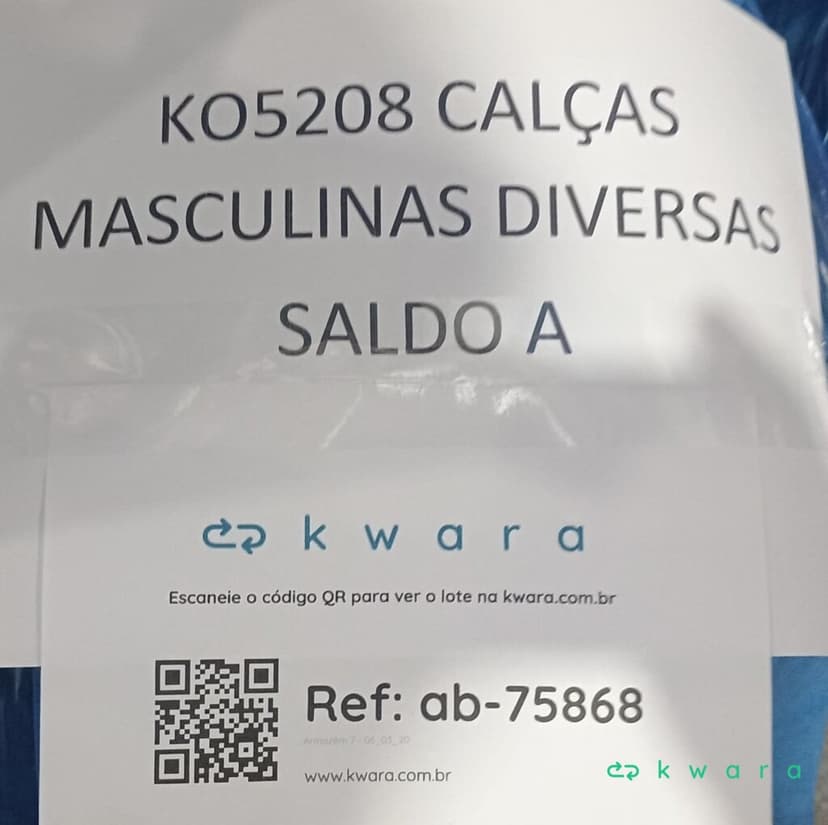 Aprox. 14 calças jeans masculinas - KO5208 - Saldo A - foto 3