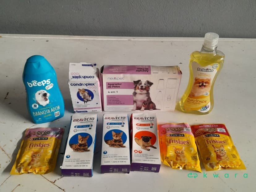 Aprox. 25 itens: Produtos para pets - foto 1