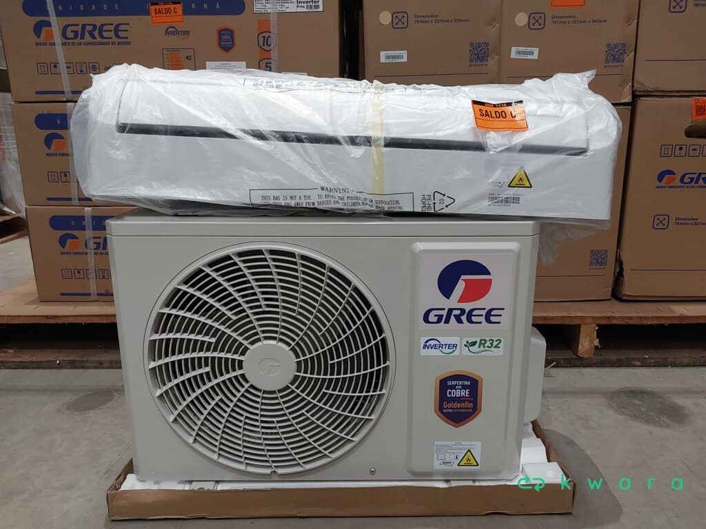 Aprox 18 Itens: Ar Condicionado Gree G-Side Inverter 12.000 BTUs Frio 220V - foto 1