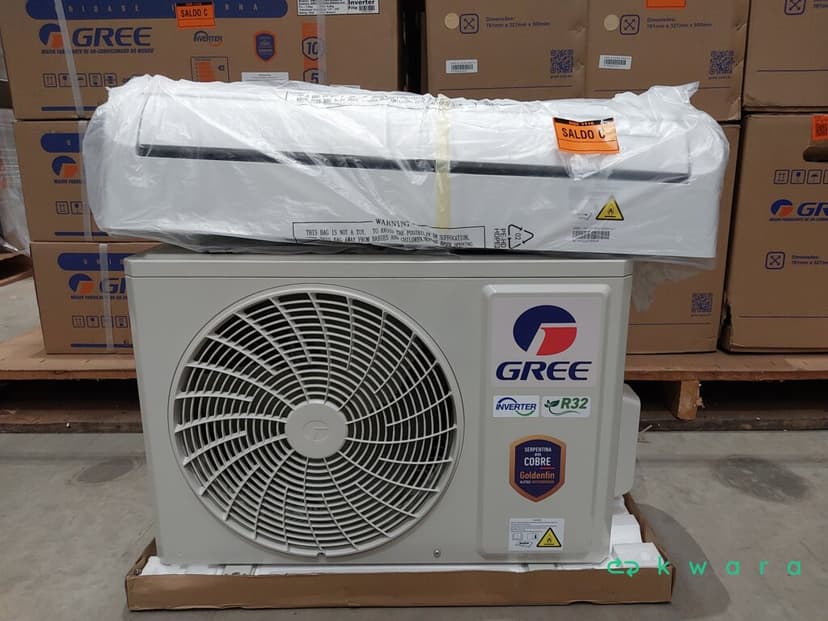 Aprox 18 Itens: Ar Condicionado Gree G-Side Inverter 12.000 BTUs Frio 220V - foto 1