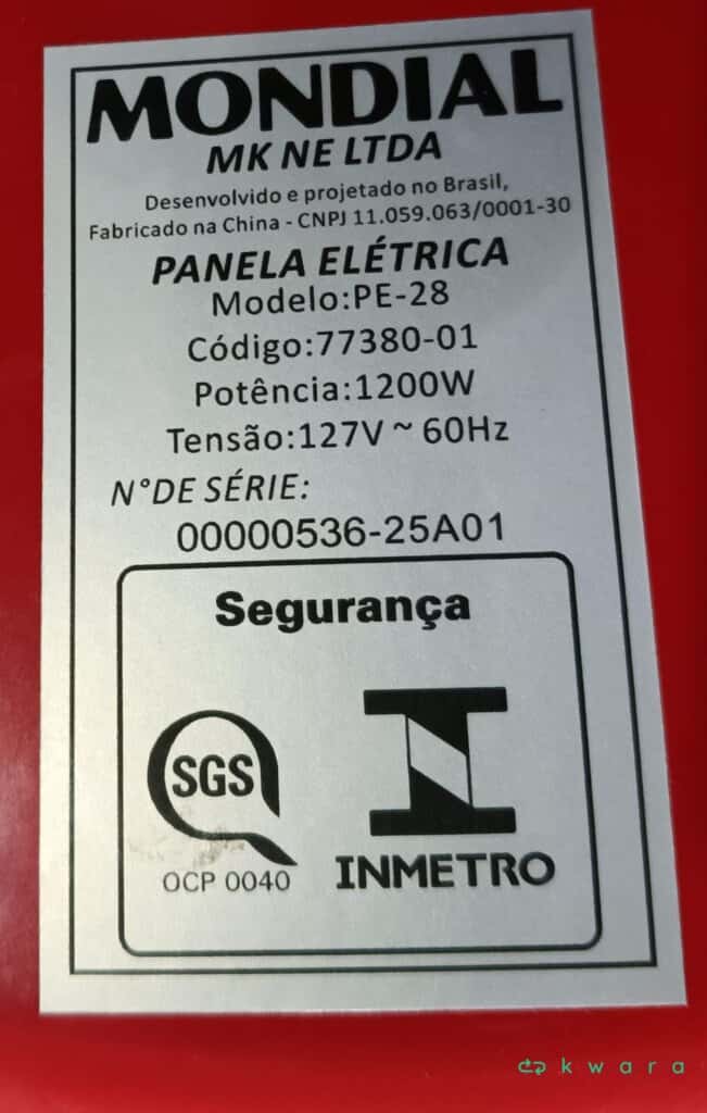 Panela Multicook elétrica pe-28 127v - Saldo B - KV5791 - foto 3