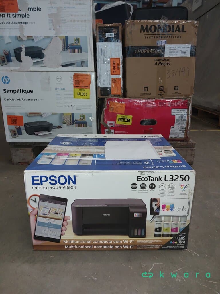 Aprox 21 Itens: Impressoras Multifuncionais Epson, HP e Monitores LG e Philips - foto 1