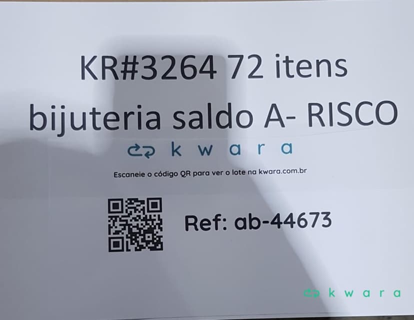 Aprox. 72 Itens Bijuterias diversos - Saldo A - KR3264 - foto 8