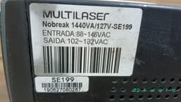 Nobreak Multilaser 127v 1440va - Saldo B - KV5726 - foto 4