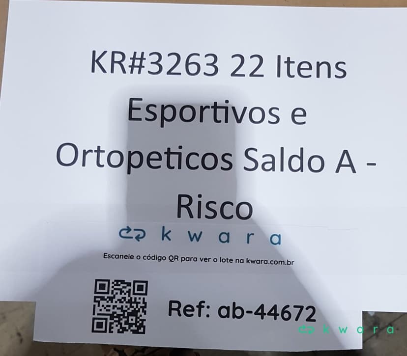 Aprox. 22 Itens Esportivos e Ortopédicos - Saldo A - KR3263 - foto 11