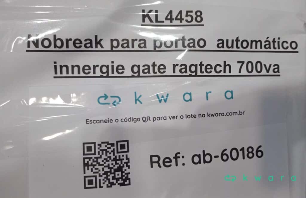 Nobreak P/ Portão 700Va Ragtech - Saldo B KL4458 - foto 4