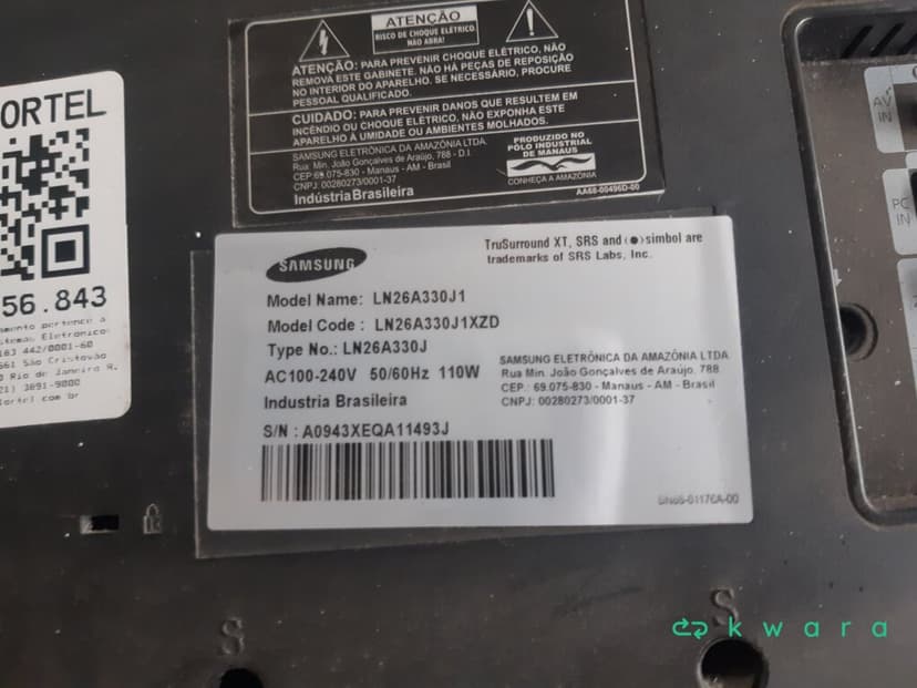 7 TVs Samsung 26 Pol. - foto 5