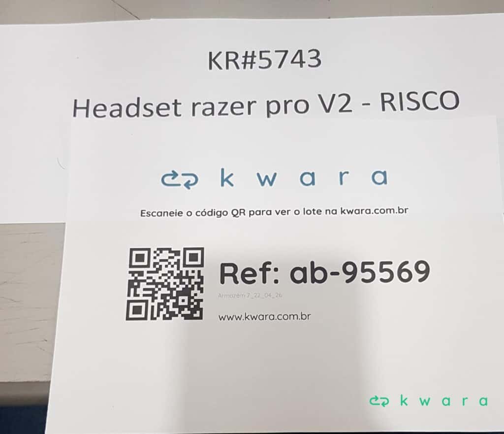 Headset Razer pro v2 - Saldo B - KR5743 - foto 5