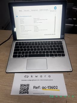 Tablet/laptop Hp elite x2 1012 g1 intel core m5 -6y54. 4gb (sem ssd e sem fonte) - foto 1