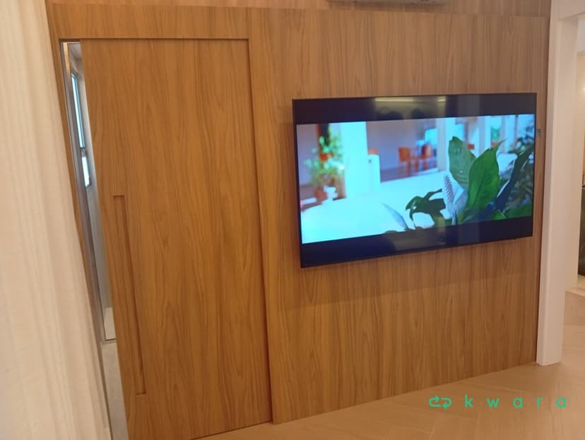Painel com porta de correr (não inclui TV) - foto 1