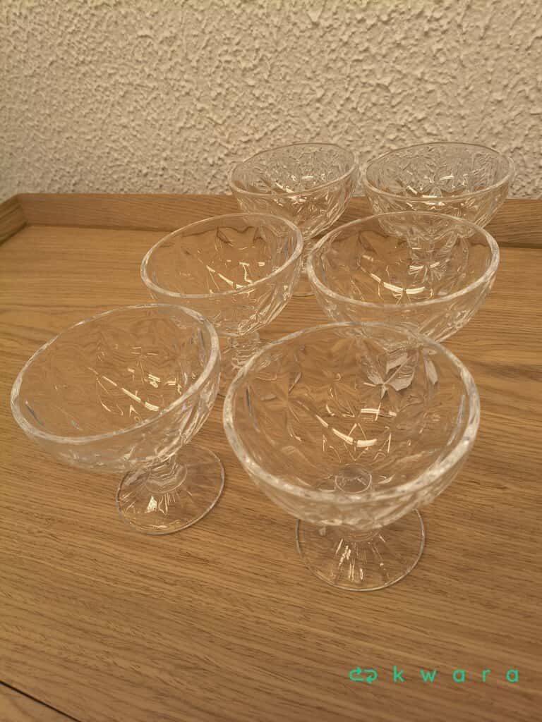 6 Taças de sobremesa, 6 copos, 2 potes e 3 vasos - foto 2