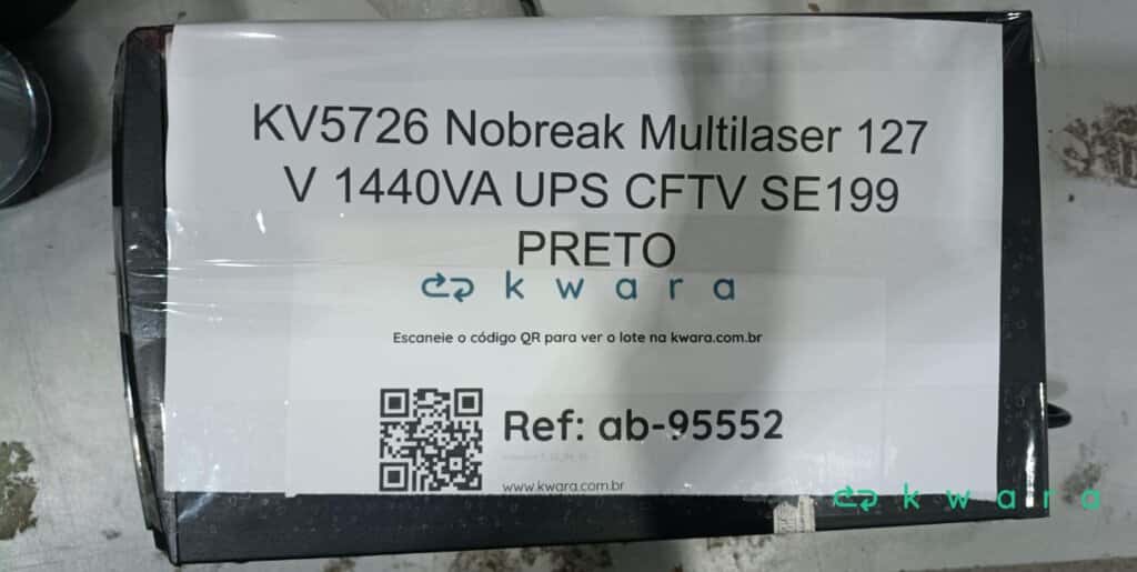 Nobreak Multilaser 127v 1440va - Saldo B - KV5726 - foto 6