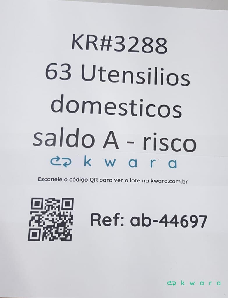 Aprox. 63 Utensílios Domésticos diversos - Saldo A - KR3288 - foto 16