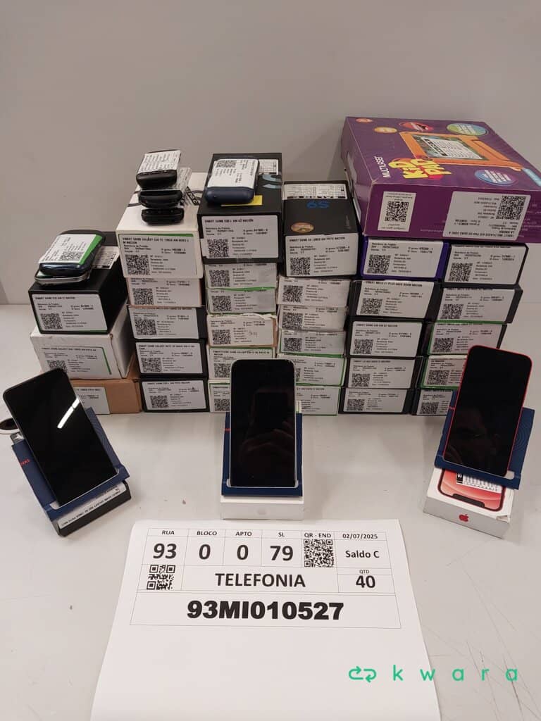 Aprox 40 Itens: Smartphones Samsung, Motorola, iPhone e Tablets Multilaser 5G e 4G - foto 1