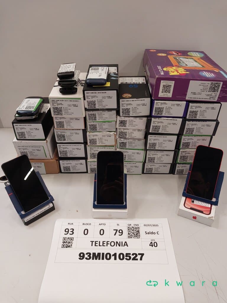 Aprox 40 Itens: Smartphones Samsung, Motorola, iPhone e Tablets Multilaser 5G e 4G - foto 1