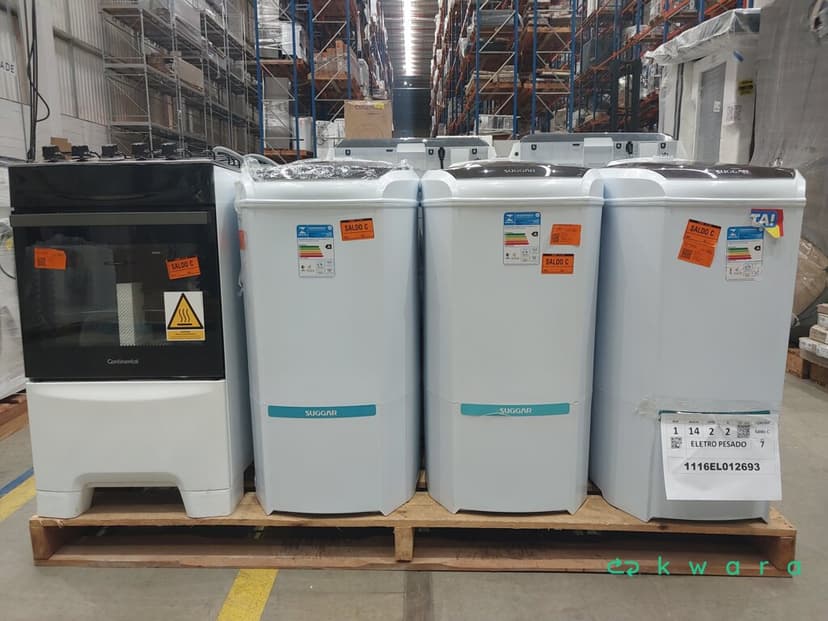 Aprox 7 Itens: Tanquinhos e Lavadoras Suggar, Electrolux e Consul - foto 1