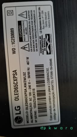 Smart TV LG 65' Oled OLED65CXPSA - foto 5