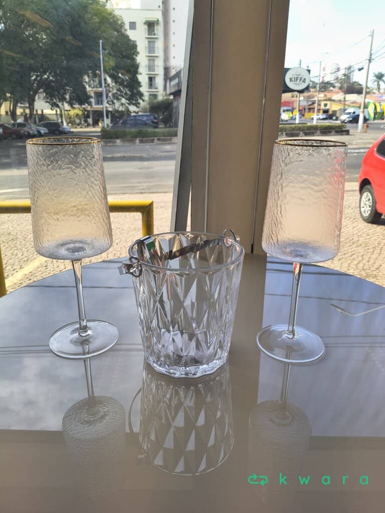 2 Taças e balde de gelo - foto 1
