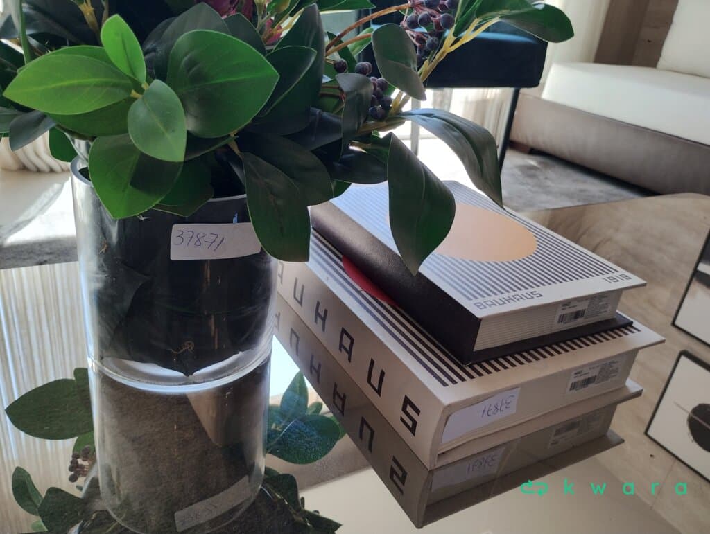 2 Livros caixa e Vaso - foto 1
