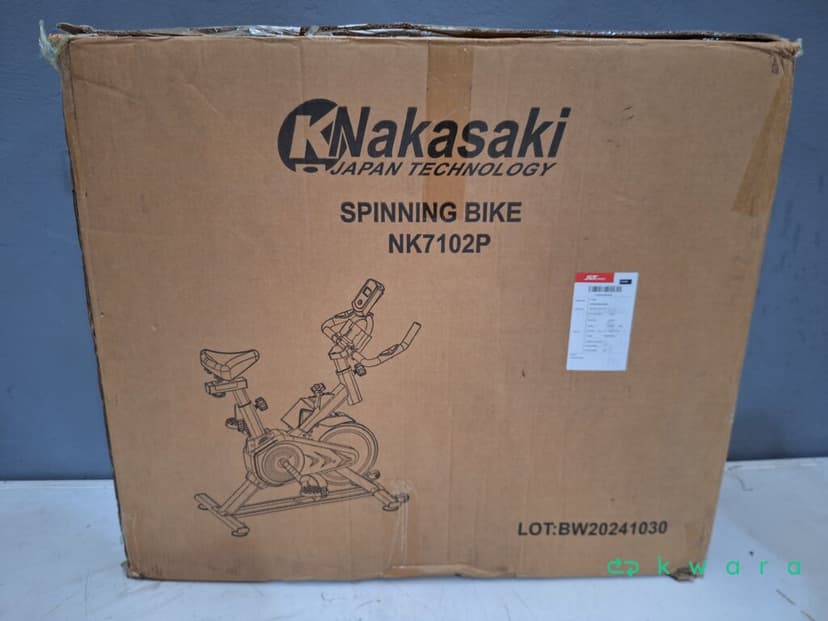 Bicicleta Ergométrica de Spinning Knakasaki NK7102P - foto 1