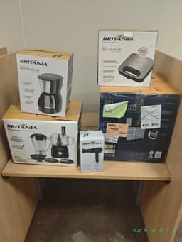 5 Itens: Eletroportáteis Britania: Grill, Multiprocessador, Cafeteira e Air Fryer - foto 1