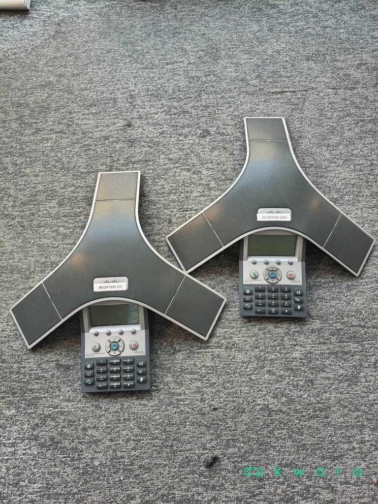 2 Telefones de conferência cisco - foto 1