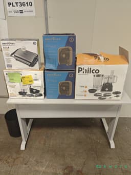 5 Itens: Grill, Multiprocessadores e Circuladores Britania e Philco - foto 1