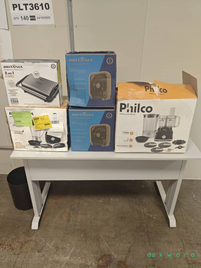 5 Itens: Grill, Multiprocessadores e Circuladores Britania e Philco - foto 1