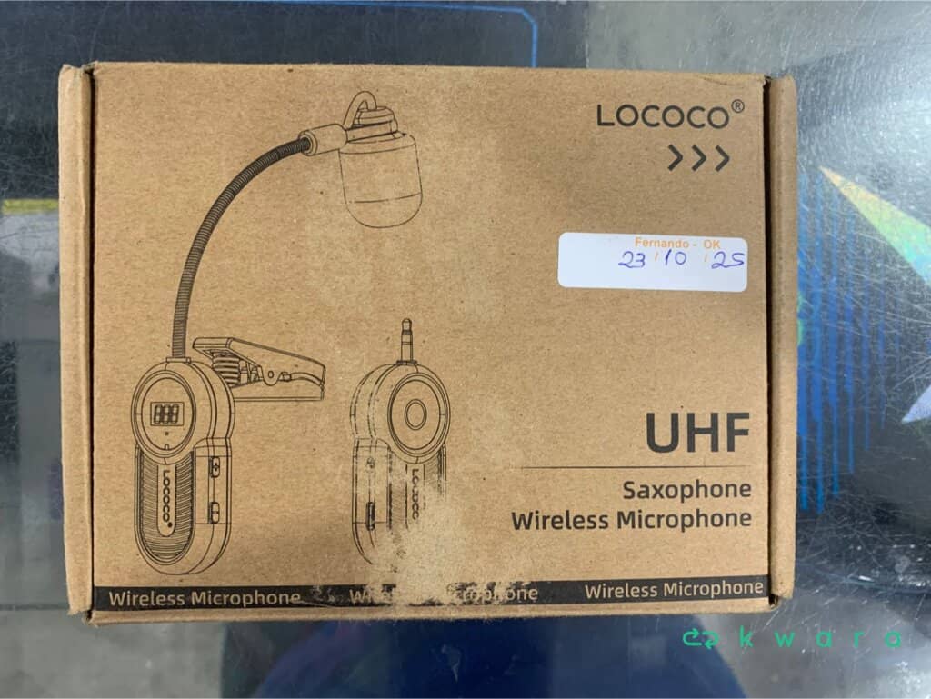 Microfone saxofone Lococo - Saldo B - KBR4909 - foto 1