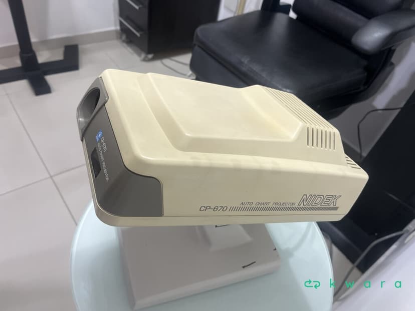 Projetor automático Cp -670 auto chart projector Nidek - foto 3