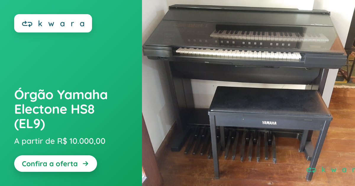Órgão Yamaha Electone HS8 (EL9) | Lote 036 | Kwara