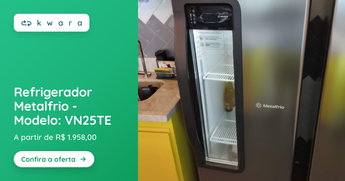 Refrigerador Metalfrio - Modelo: VN25TE | Lote 325 | Kwara