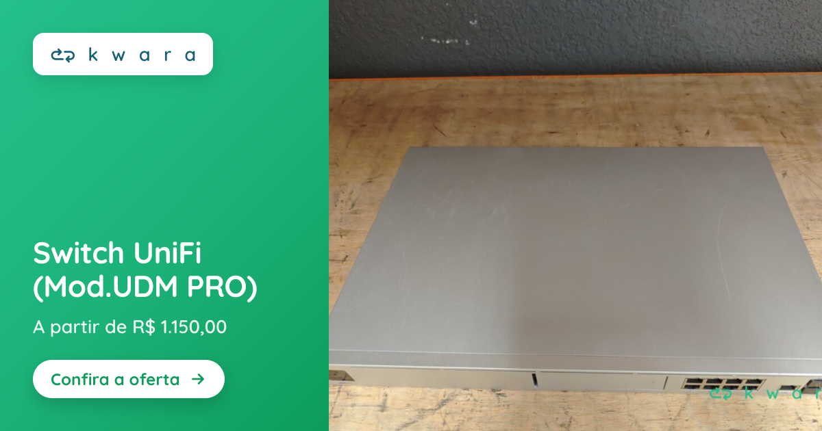 Switch UniFi (Mod.UDM PRO) | Lote 008 | Kwara